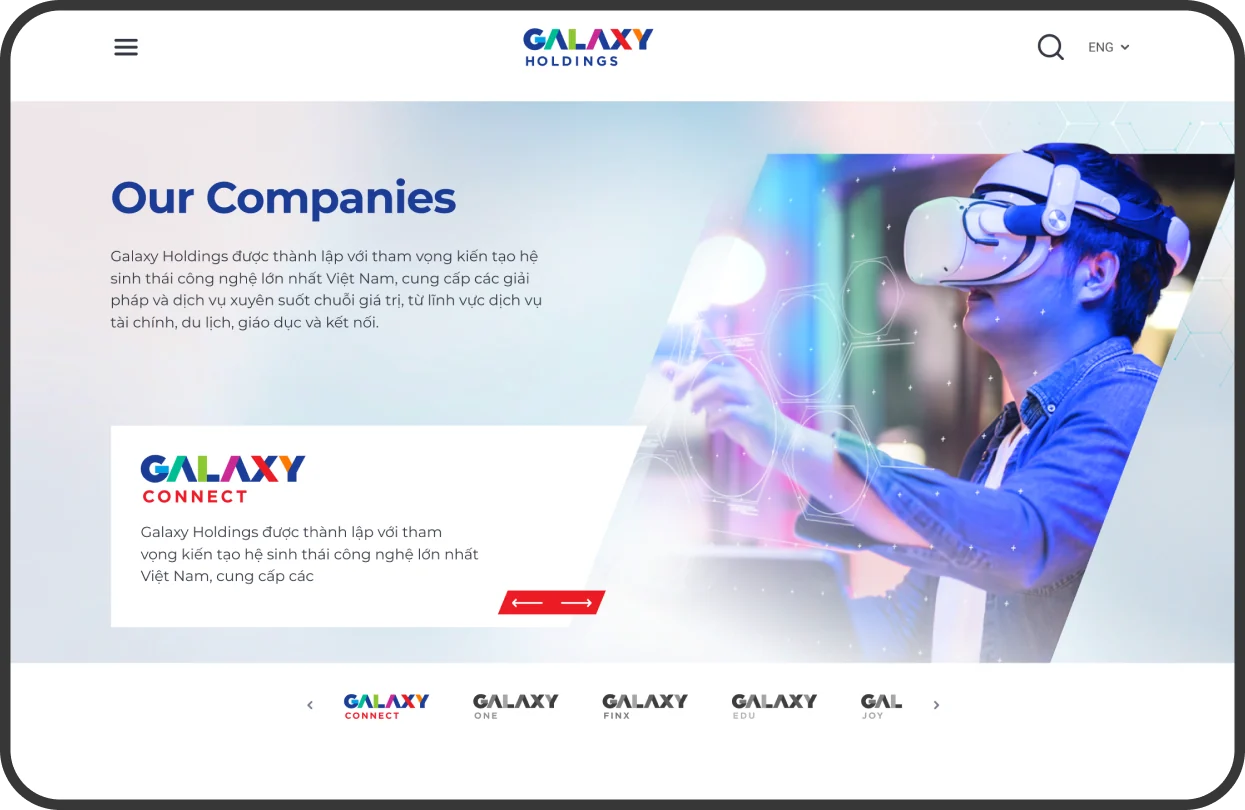 Galaxy Holdings Mockup